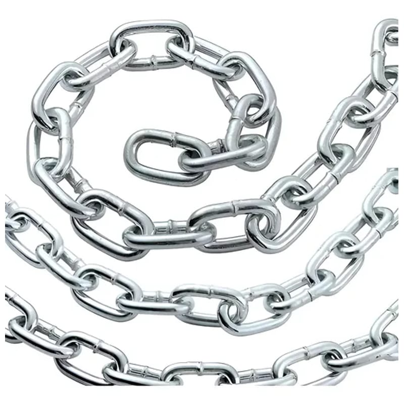 Cadena de acero galvanizada 6 mm Al corte