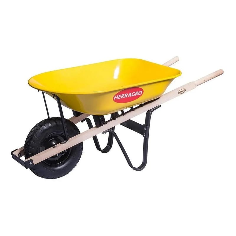 Carretilla buggy 6 pies cúbicos Llanta neumática