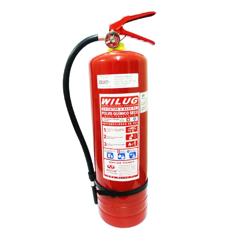 Extintor PQS 6 kg Tipo ABC