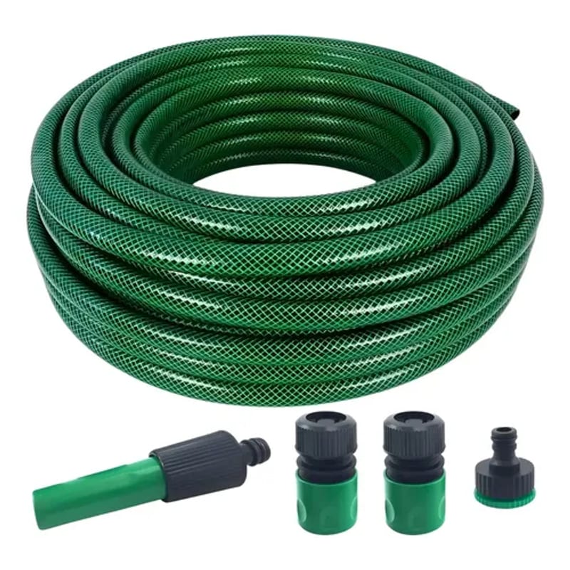 Manguera de jardín 1/2 pulg. reforzada 3 capas