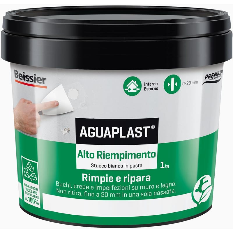 Masilla para pared en pasta 1 kg