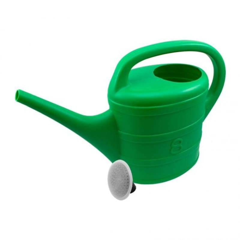 Regadera plástica 8 L Con rociador