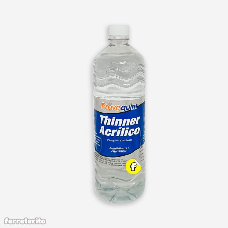 Thinner acrílico 1 litro